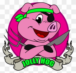 Jolly Hog - Food Truck Clipart