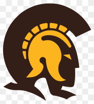 Trojans Yellow Brown Image - University Of Arkansas Little Rock Trojan Logo Clipart
