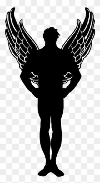 Freeuse Stock Angel Of Death Clipart - Black Wings - Png Download