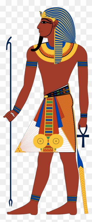 Pharaoh - Ancient Egyptian Gods Clothing Clipart