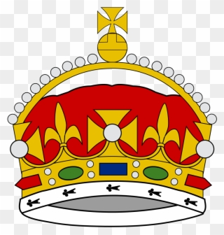 Crown Of George, Prince Of Wales - Clip Art King George - Png Download