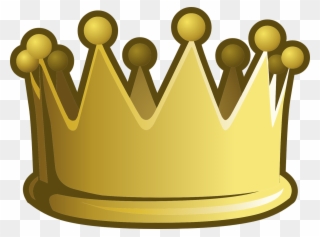 Golden Clipart Yellow Crown - Clip Art Of Crown - Png Download