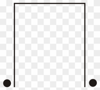 Picture Frames Point Angle Black M - Paper Product Clipart