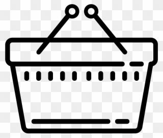 Shopping Basket Icon It Is A Shopping Basket Used At - Icon Clipart
