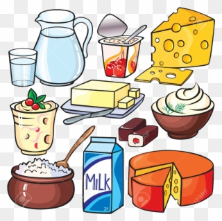 Alone Doesn't Affect Blood Sugar Level Of People With - Milk And Milk Products Clipart - Png Download