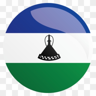 Lesotho Has Been Selected To Develop A Second Compact - Lesotho Flag Circle Clipart