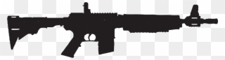 Ar-15 Cliparts - Airsoft M4 Bolt Action - Png Download