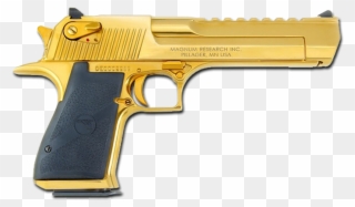 Gun Deagle Golden Deserteagle Gold Weapon - Titanium Gold Desert Eagle Clipart