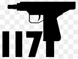 Gunshot Clipart Gun Smoke - Tattoo Uzi - Png Download