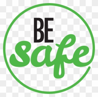 Stop Sign Think Image Besafe Logo Colour - Safe Logo Clipart