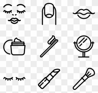 Clip Salon Icon Packs - Cosmetics - Png Download