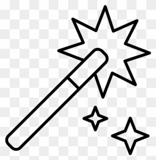 233 × 240 Pixels - Easy To Draw Magic Wand Clipart