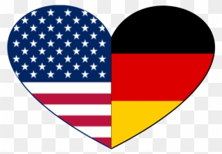 Archrivals Goss International And Manroland Web Systems - German And American Flags Together Clipart