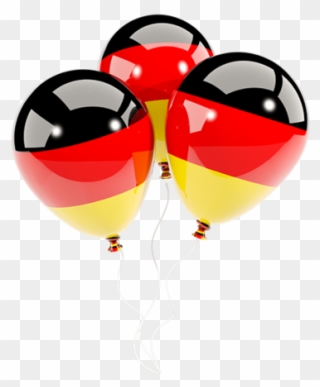 Illustration Of Flag Of Germany - Germany Flag Balloon Png Clipart