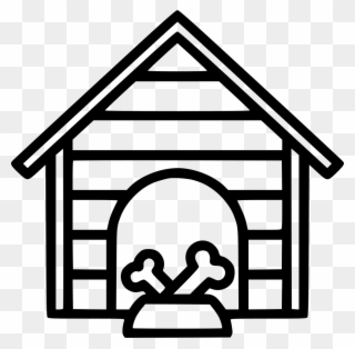 Dog House Svg Png - Dog House Vector Png Clipart