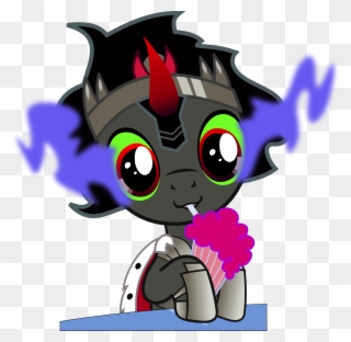I Think Pinkie Caught Him At The Wrong Time When He - Mlp King Sombra Cute Clipart