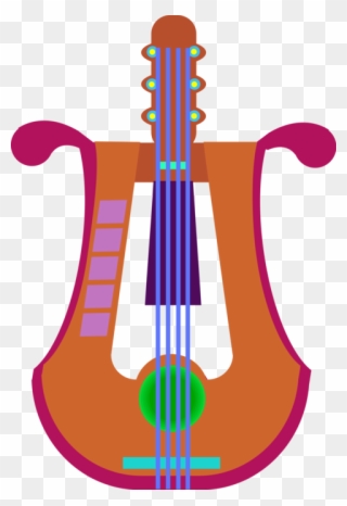 Greek Classical Vector Image Illustration Of From - Musical Instrument Clipart