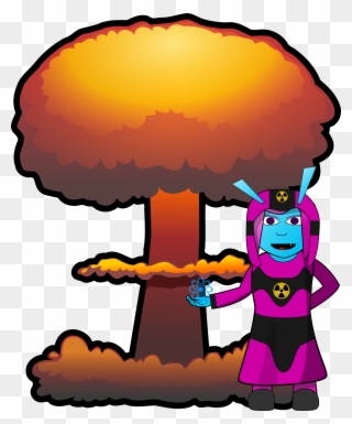 Explosion Computer Icons Nuclear Weapon Download - Nuclear Explosion Clipart - Png Download