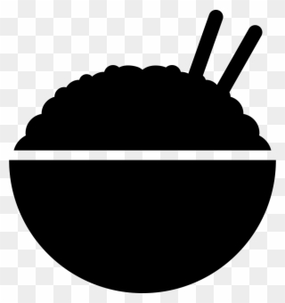 Bowl With Svg Png Icon Free Download - Rice Bowl Vector Clipart