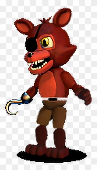 Unwithered Foxy In Fnaf World Clipart