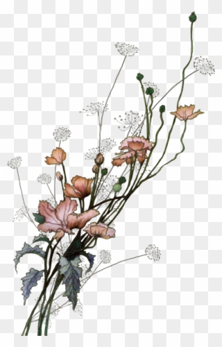 Fairy Tale Illustrations Flower Clipart