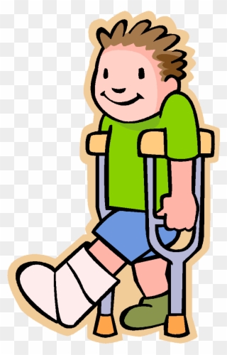 Bone Fracture Human Leg Clip Art First - Student Accident - Png Download