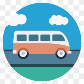 Make It Fun - Bus Tour Icon Clipart