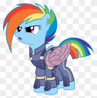 Clipart Library Download Apocalypse Drawing Soldier - Mlp Rainbow Dash Soldier - Png Download