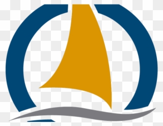 Sailing Clipart Yatch - Catamaran Logo Sail - Png Download