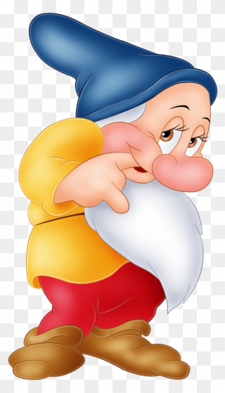 Snow White Dwarf Bashful Clipart