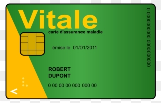 Free Download Carte Vitale Png Clipart Carte Vitale - Carte Vitale Vector Transparent Png