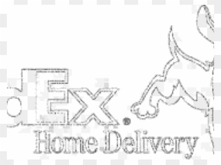 Fedex Clipart Shipping - Fedex Home Delivery Dog - Png Download