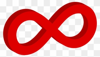 Infinity Symbol Png - Infinity Symbol Red Png Clipart