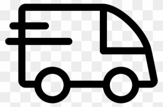 Delivery Truck Comments - Courier Icon Png Clipart