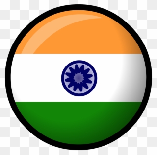 Image India Flag Clothing Icon Id 527 Png Club Penguin - Circle Indian Flag Transparent Clipart