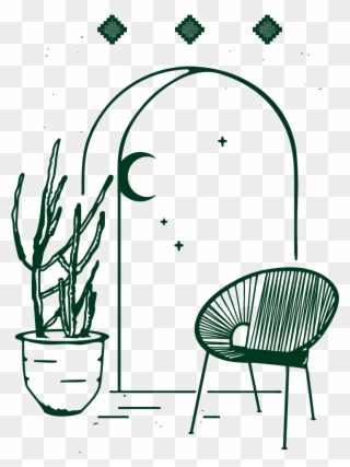 We Specialize In Exotic Cacti And Tropical Potted Plants - The Victorian Atlanta Clipart