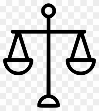 Balance Scale Png - Law Icon Clipart
