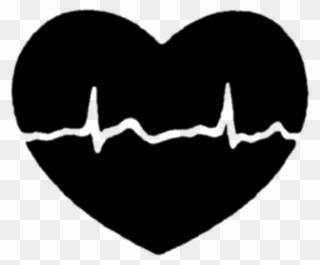 Heart Beat Clipart Black And White - Signos Vitales Blanco Y Negro - Png Download