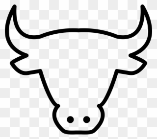 Cow Head Outline Comments - Cow Head Png Clipart