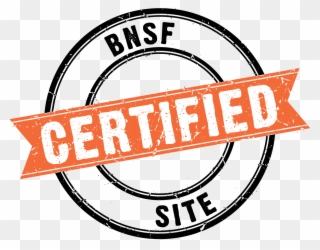 Bnsf Certified Site - Approved Blue Clipart