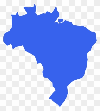 Brazil Map Png Clipart