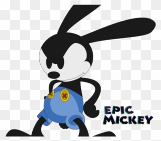Oswald The Lucky Rabbit Clipart Epic Mickey - Epic Mickey: Prima Official Game Guide - Png Download