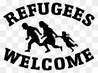 Refugee Logo Illegal Immigration Computer Icons - Refugees Welcome Bring Your Families Clipart