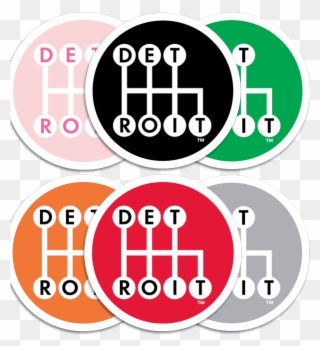 6 Randomly Assorted - Made In Detroit Clipart
