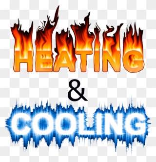 Heating &, Cooling - Heating And Cooling Title Page Clipart
