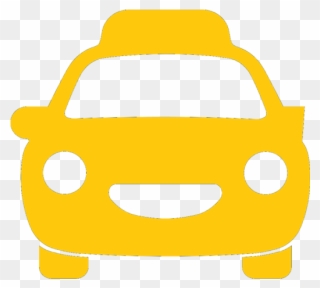 Driving Clipart Taxi Passenger - Png Download