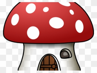Mushroom Home Cliparts - Mushroom House Clipart - Png Download