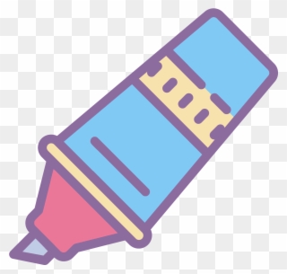 Marker Pen Icon - Drawing Clipart