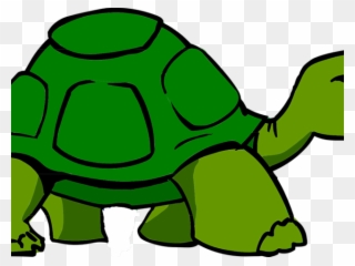 Slow Clipart Near - Turtle Animated - Png Download