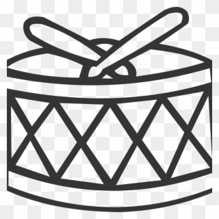 Snare Drum - Drawing Clipart